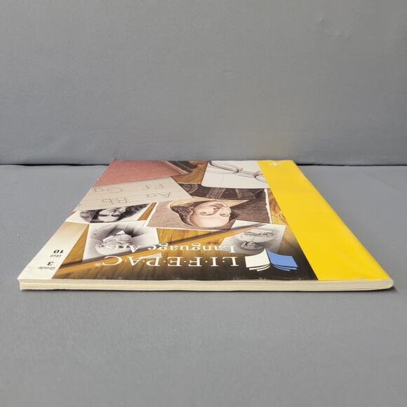 Life Pac Language Arts Workbook Paperback Grade 3 Unit 10 2006 Alpha Omega - Picture 8 of 16